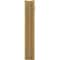 Ekena Millwork 6-in W x 24-in D x 36-in H Balboa Slat Rough Cedar Woodgrain TimberThane Outlooker, Primed Tan OUTUR060X24X36BOA24RCPR - alternate 4